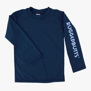 Ruggedbutts Navy Blue Long Sleeve Rashguard Size 6-12 Months